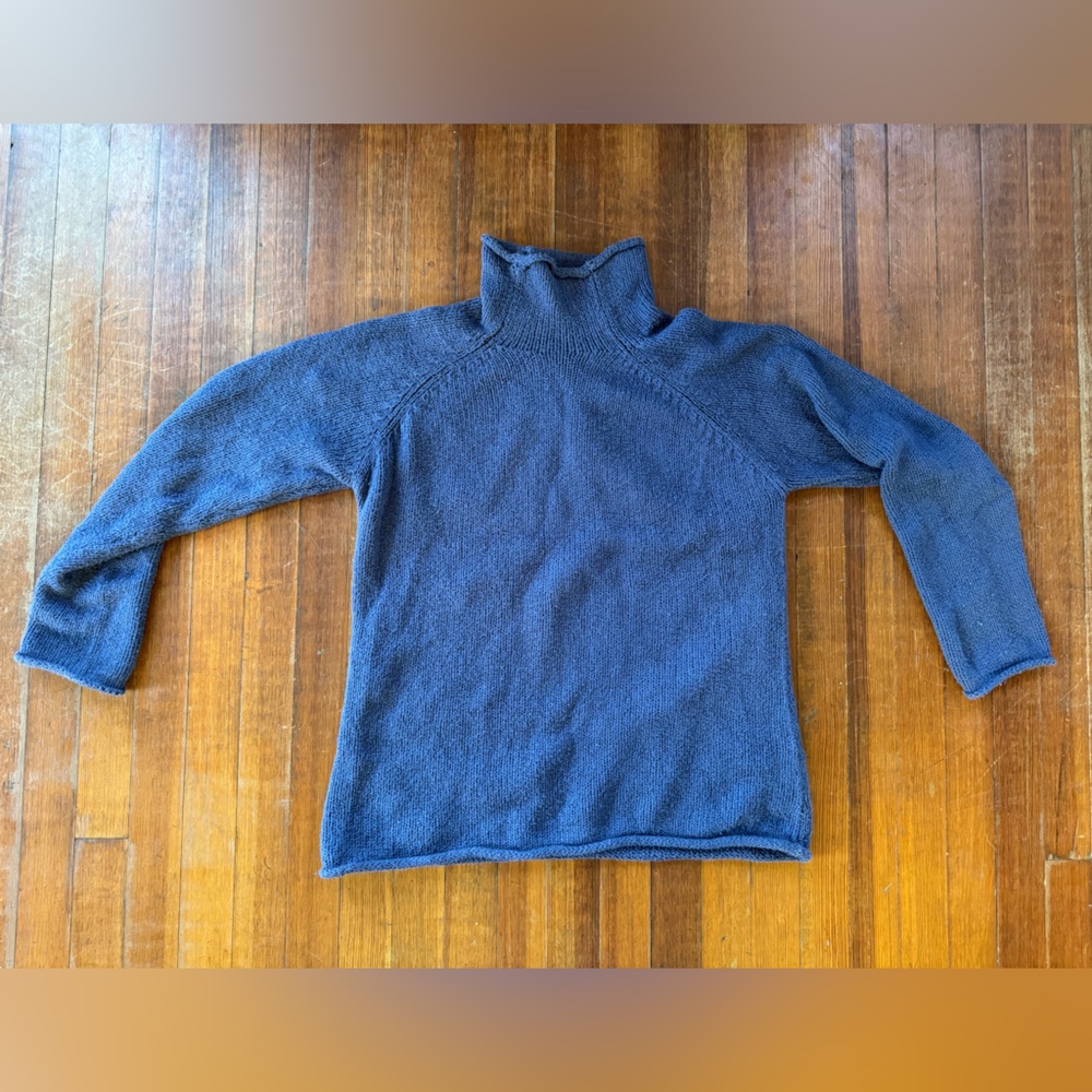 LlBean roll neck sweater